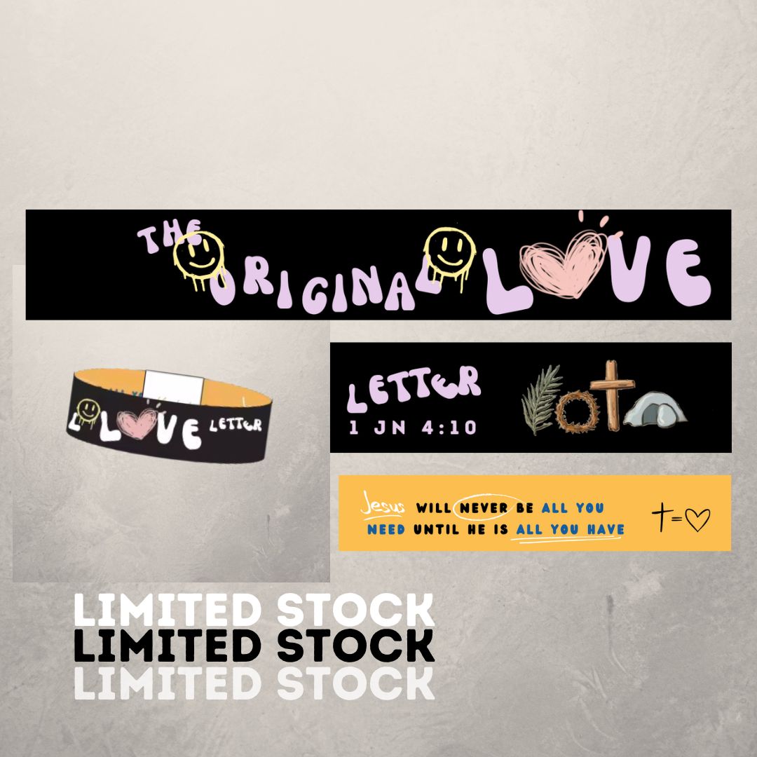 Advanced Purchased _ Yth Group Original Love Letter Wristband Kit (30 pack)